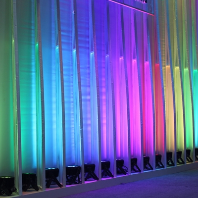 سطوع عالي 12x3W 3In1 Rgb Led Par Light 12 Led Par Can stage Lights Bar Dj Wedding