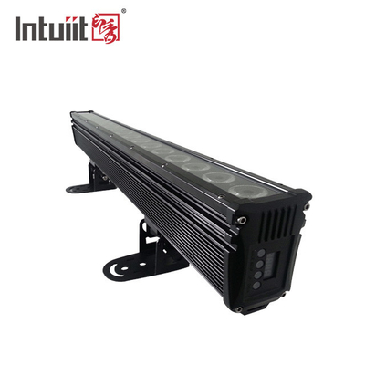 18x8W DMX512 RGBW 4 في 1 غسالة الحائط أضواء LED للخارج ضوء خطي لإضاءة الحفلات