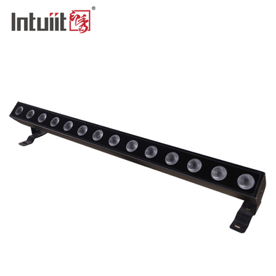 DMX RGBW تغيير الألوان 14x10w غسل شريط الضوء IP65 LED غسالة الحائط في الهواء الطلق