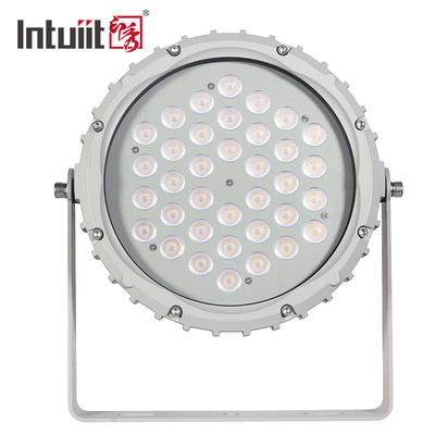 واجهة المناظر الطبيعية DMX512 RGBW المتحكم فيها مقاومة للماء IP65 في الخارج 72W ضوء فيضان LED