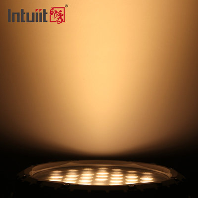 واجهة المناظر الطبيعية DMX512 RGBW المتحكم فيها مقاومة للماء IP65 في الخارج 72W ضوء فيضان LED