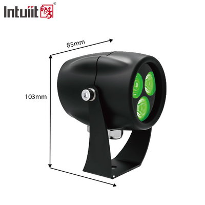 IP65 6W ألومنيوم في الهواء الطلق المقاوم للماء Led Spike Tree Flood Light تعديل الضوء الضوء الحديقة المشهد الإضاءة
