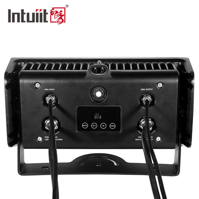 80 واط خارجية IP65 مربع DMX RGBW LED ضوء الفيضانات لمبنى واجهة LED غسالة الحائط