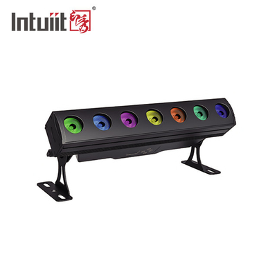 IP65 مقاوم للماء 0.5m طول بيكسل شريط الضوء RGBW 4in1 7x15W عالية سطوع LED