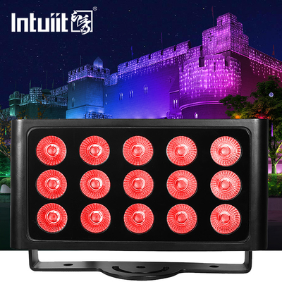 ضوء المسرح مربع 15x5w Ip65 مقاوم للماء غسل الجدار