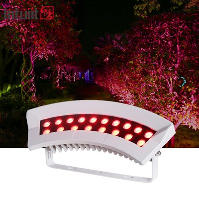 مصباح شجرة الضغط LED للخارج dmx512 36W RGBW لونية حديقة بقعة الضوء المناظر الطبيعية الإضاءة IP65 الألومنيوم أدى ضوء شجرة الضغط