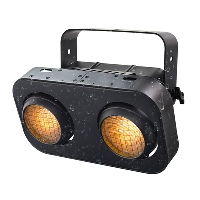200W Cob LED Par Can Stage Light White أو RGB 2 Eyes LED Blinder Light DMX أضواء الجمهور