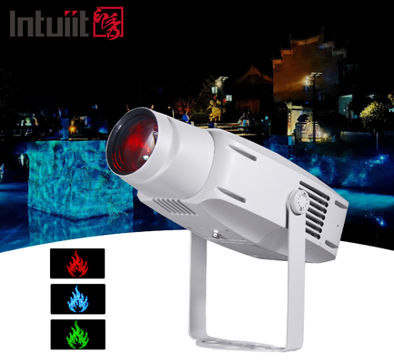 أضواء الإعلانات 400W تدور الصورة GOBO شعار مشروع ضوء DMX512 مصباح المناظر الطبيعية