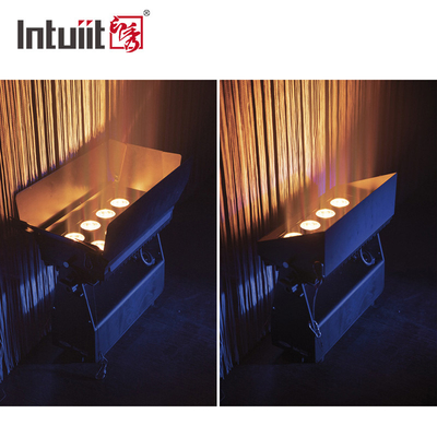 LED 12x15W RGBW مشروع غسيل الإضاءة المسرحية DMX التحكم مقاوم للماء IP65 DJ ديسكو حديقة خارجية غسيل الديكور المصباح