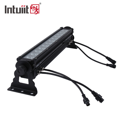 12X3W مصابيح LED المرحلة ضوء الألومنيوم المقصورة DMX مصابيح LED ستروب أضواء غسالة الحائط