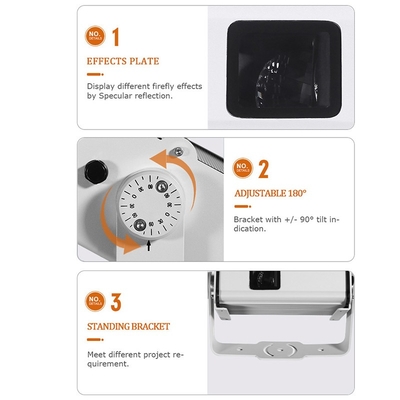 نجمة السماء نجمة ليزر ضوء IP65 مقاوم للمطر Rgbw نملة النار ليزر ضوء حفل الحديقة ديكور مصباح نجمة ضوء جهاز عرض