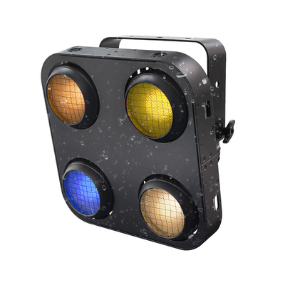 Ip65 4x90W Amber Warm White Led Cob Audience Blinder Light Outdoor Waterproof 4 Eyes Peaky Blinders الضوء الخارجي المقاوم للماء 4 عيون