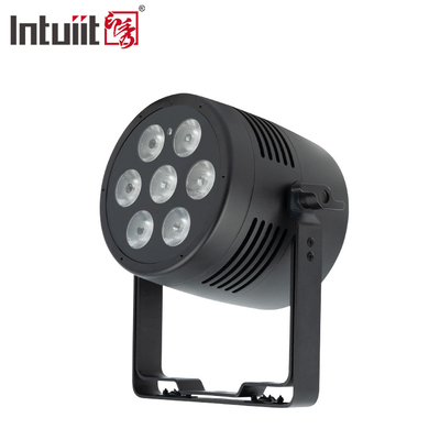 ضوء المسرح LED Par RGBWA UV 6IN1 7x20w IP65 مقاوم للماء Dmx Led Par