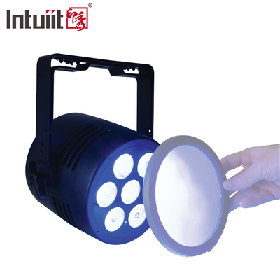 ضوء المسرح LED Par RGBWA UV 6IN1 7x20w IP65 مقاوم للماء Dmx Led Par