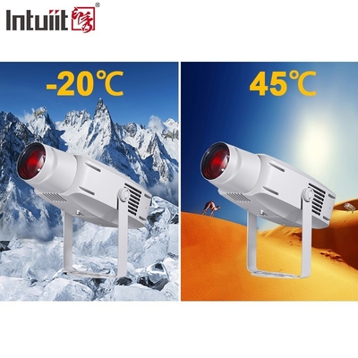 400 واط مضاد للماء IP65 LED GOBO Projector خارجية مبنى إشارة الضوء أربعة ألوان التبديل تأثير المياه إشارة الضوء