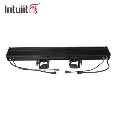 18 × 10W RGBW 4in1 مضاد للماء في الهواء الطلق LED غسل الجدار ضوء DMX مرحلة في الهواء الطلق Pixel LED Bar Lighting IP65 أضواء الإسقاط