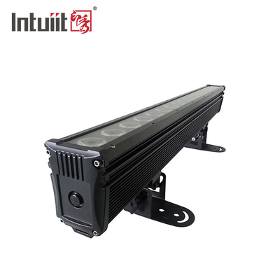 18 × 10W RGBW 4in1 مضاد للماء في الهواء الطلق LED غسل الجدار ضوء DMX مرحلة في الهواء الطلق Pixel LED Bar Lighting IP65 أضواء الإسقاط