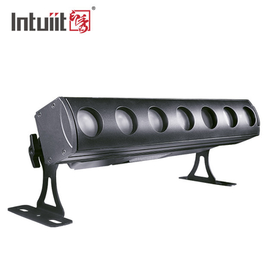 DMX Rgbw تغيير اللون 7x15W غسل شريط الضوء Ip65 LED غسالة الحائط في الهواء الطلق
