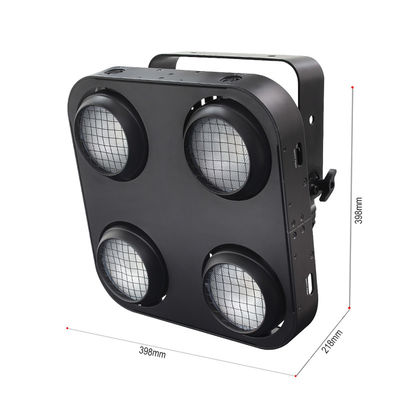 أضواء كاشفة مقاومة للماء 4 عيون ضوء كاشف للمسرح 4x90 واط Dmx512 Led جمهور Cob ضوء كاشف