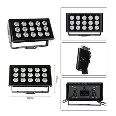 إضاءة معمارية مضادة للماء في الهواء الطلق 80W RGBW LED غسالة الحائط الحديقة المشهد الشجرة مصباح led Floodlight