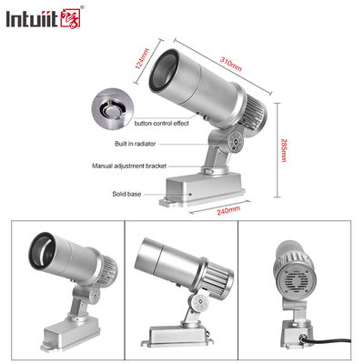 60 واط ضوء عرض غوبو خارجي ضوء إعلانات علامة ضوئية مقاوم للماء دوار ليد علامة جهاز عرض نمط شعار الباب كشاف ضوئي