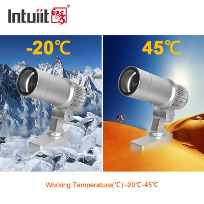 Customizable 60W LED Gobo Logo Projector Outdoor IP65 Rotating Advertising Projection Light for Restaurant Bar Street Shop