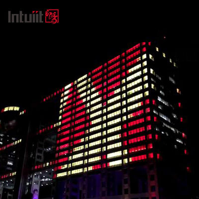إضاءة جدارية LED خارجية مقاومة للماء للمسرح والحفلات والزفاف، 12X3 واط، RGB، DMX