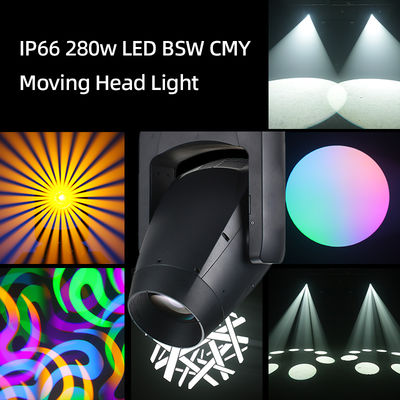 280 واط LED في الهواء الطلق IP66 مقاوم للماء CMY شعاع بقعة غسل BSW تتحرك رئيس ضوء LED تتحرك رئيس شعاع ضوء