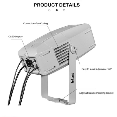 مصباح LED خارجي IP65 أزرق ديناميكي لموجات المياه، مصباح تموج للمسرح، شعار إعلاني، جهاز عرض غوبو