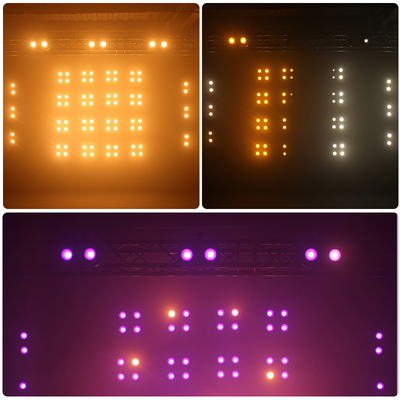 200 واط في الهواء الطلق مقاوم للماء IP65 DMX512 Cob Blinder LED ضوء الجمهور لحدث المسرح