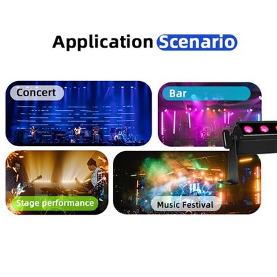 24*2W RGBW 4in1 LED غسالة الحائط