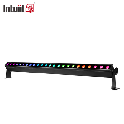 ضوء مسرح LED غاسل للجدران عالي الجودة يعمل بالبطارية 24X2W RGBW 4 في 1 DMX512