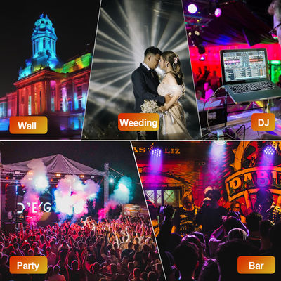 16*5 واط مصباح غاسل جداري LED RGB DMX IP65 هيكل من الألومنيوم إضاءة خارجية مقاومة للماء إضاءة غسل الجدران DMX512 إضاءة خارجية للمباني