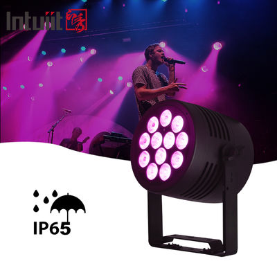 IP65 LED للخارج 12x20w RGBWA-UV 6in1 حدث DJ غسل DMX 512 مضاد للماء LED Par Light