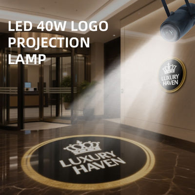 ضوء LED من نوع GOBO IP20 لشركات الفنادق والمتاجر الإعلانية ومسرح الزفاف الداخلي 40W