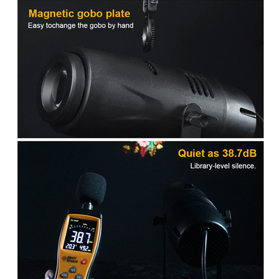 40w الإعلانات التجارية الداخلية غوبو مشروع مصباح LED شعار مشروع أرضية مرحبا مصدر المصنع