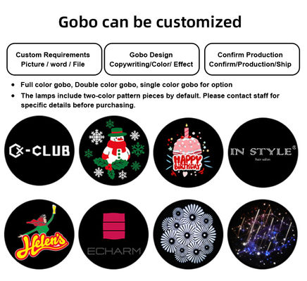 40w LED Logo Projection Gobo شعار مخصص مرحباً بكم ضوء LED Projector