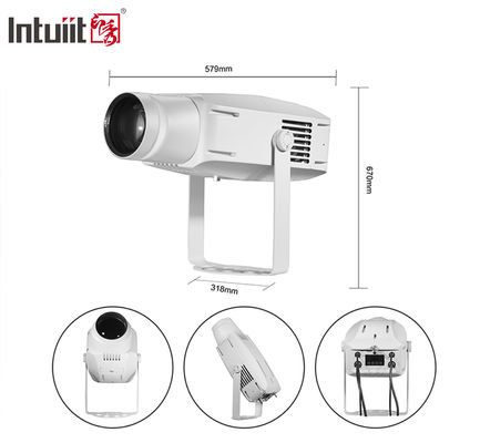 400 واط للخارج IP65 LED Logo Gobo Projector ضوء تأثير موجة المياه للإعلانات مقاوم للأحوال الجوية