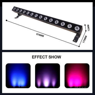 14x10W الطابق الخارجي IP65 RGBW LED Pixel Bar Light الإضاءة المسرحية