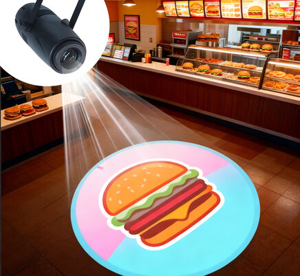 مصابيح مشروع شعار 40W مشروعات GOBO مخصصة لمحلات التجارة للتسويق في المتاجر والزفاف