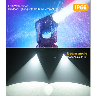 LED IP66 CMY 280W BSW شعاع غسل موقع الحدث الضوء المسرحي LED متحرك رأس الضوء
