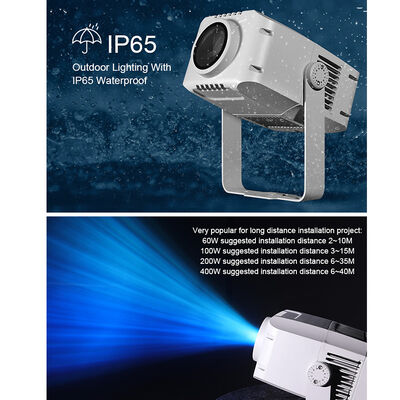 100w Led Outdoor Ip65 Water Ripple Gobo Projector Ocean Led Water Wave Light تأثير أضواء المسرح