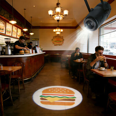 شعار مشروع غوبو تصميم LED 40W ضوء الإعلان