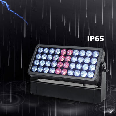 400W RGBW 4-in-1 IP65 أداة غسل الجدران الخطي LED للخارج قوة عالية DMX512 غسل الضوء للمبنى والجسر والإضاءة المعمارية واسعة النطاق
