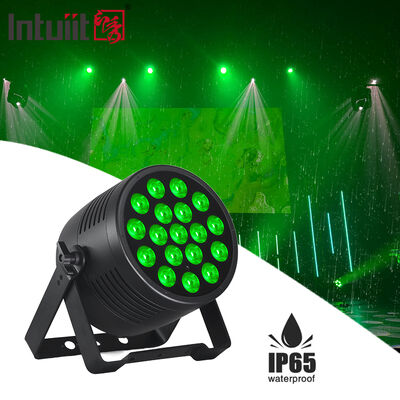 IP65 18*20 واط RGBWAUV 6 في 1 مصباح LED مقاوم للماء ضوء المرحلة في الهواء الطلق دي جي حتى الإضاءة حفل زفاف