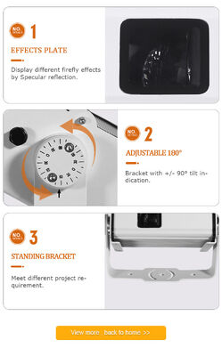 مصابيح العصافير نجمة مشروع ليزر عيد الميلاد RGB تغير لون 13W للأسقف الشجرة الحديقة العشب الفناء الاستخدام الداخلي في الهواء الطلق