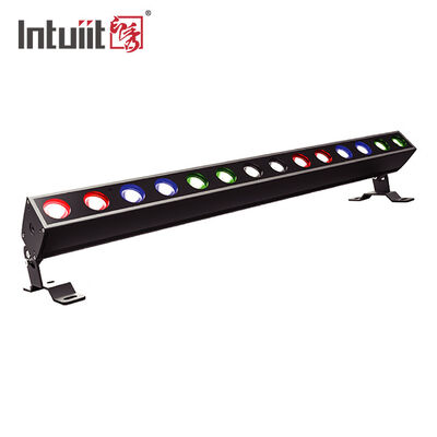 140W RGBW 4in1 IP65 مضاد للماء LED غسالة الحائط الخطية 14x10W DMX512/RDM مدينة إضاءة المباني الملونة