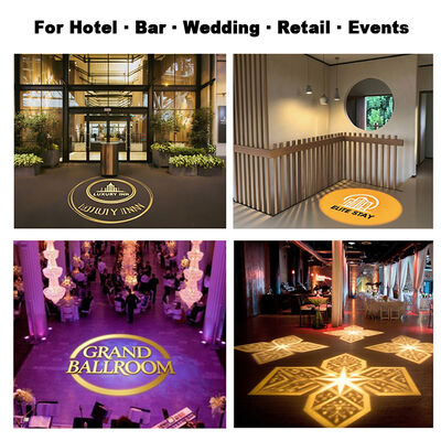 LED 40W مشروع إعلان عالي الوضوح CE RoHs ضوء مشروع شعار غوبو