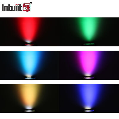 60 * 12W RGBW 4in1 IP65 LED خارجية PAR يمكن أن تضيء مجموعة DMX512 مرحلة غسل الضوء لمبنى حفلات الزفاف واجهة