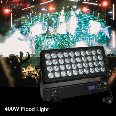IP65 طاقة عالية إضاءة المسرح الخارجي 40X10W RGBW 4in1 LED غسيل الحائط الضوء الألومنيوم دي جي ديسكو DMX التحكم